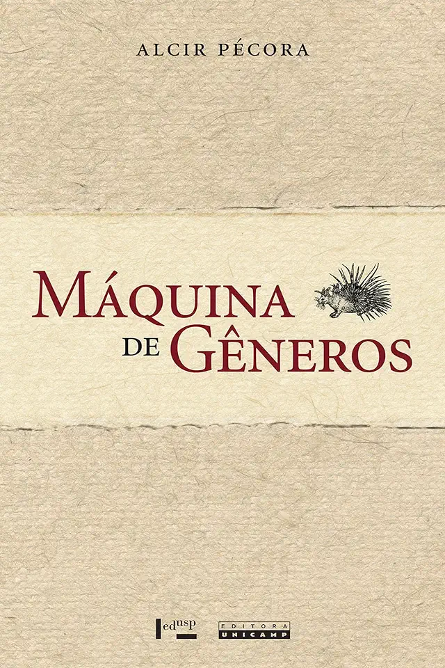 Capa do Livro Máquina de gêneros - Pécora, Alcir