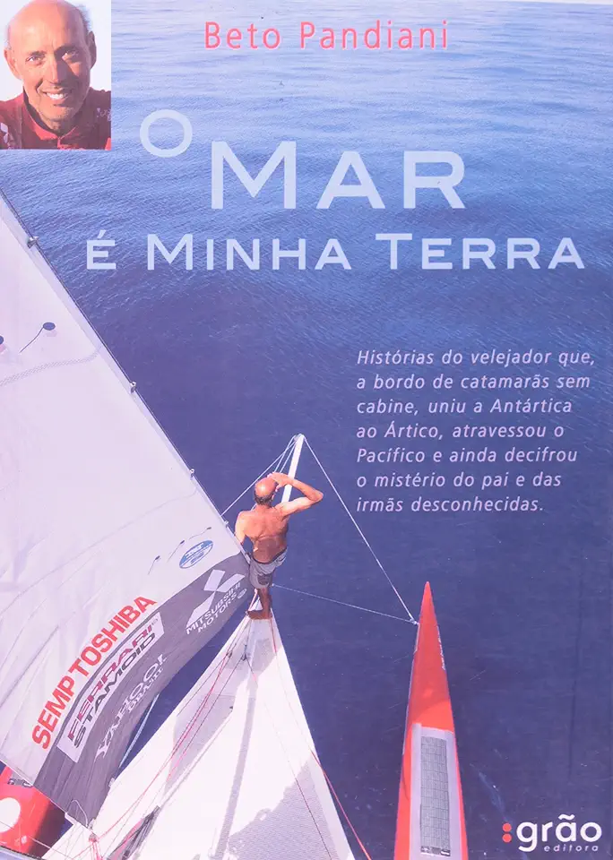 Capa do Livro Mar É Minha Terra, O - Roberto Pandiani