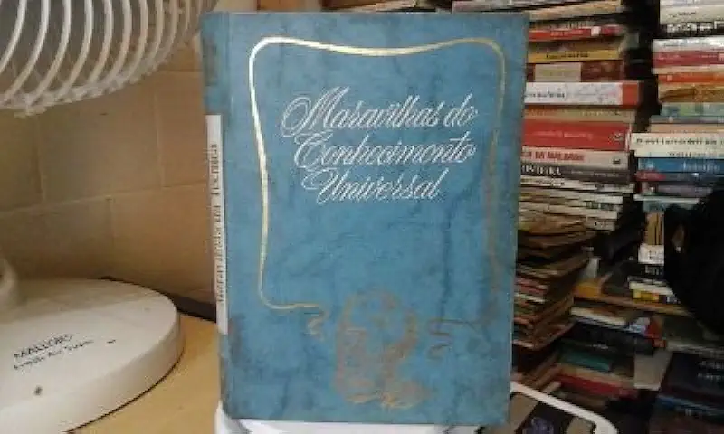 Capa do Livro Maravilhas do Conhecimento Universal - 5 Volumes - J. Pereira