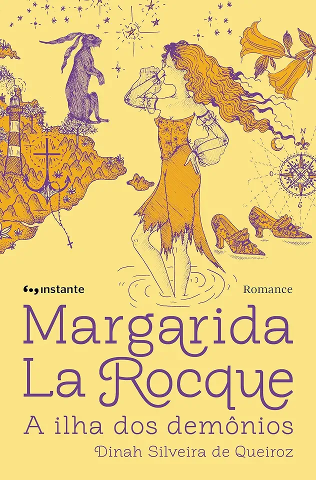 Capa do Livro Margarida La Rocque - a Ilha dos Demônios - Dinah Silveira de Queiroz