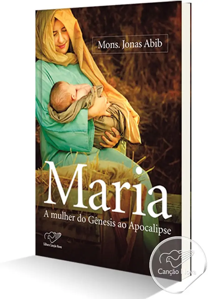 Capa do Livro Maria a Mulher do Gênesis ao Apocalipse - Pe. Jonas Abib