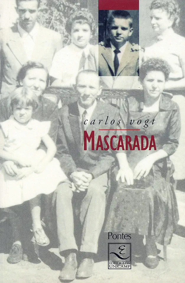 Capa do Livro Mascarada - Carlos Vogt