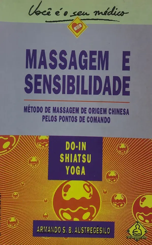 Capa do Livro Massagem e Sensibilidade - Armando S. B. Austregésilo