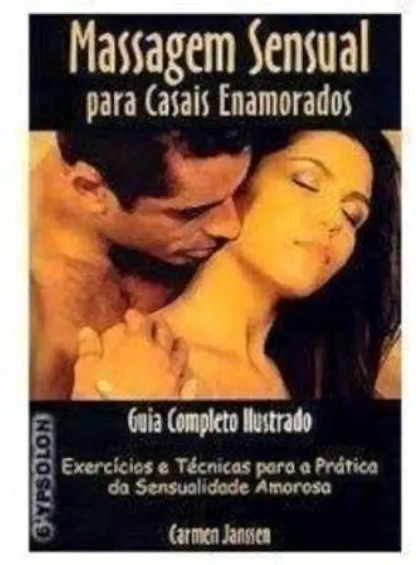 Capa do Livro Massagem Sensual para Casais Enamorados - Carmen Janssen