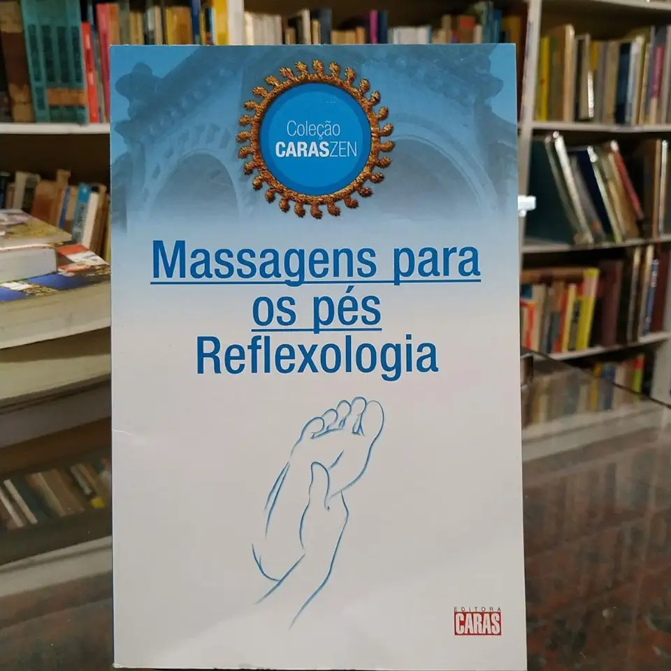 Capa do Livro Massagens para os Pés Reflexologia - Coleção Caras Zen