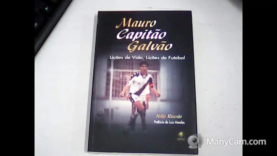 Capa do Livro Mauro Capitão Galvão - Lições de Vida, Lições de Futebol - Hélio Ricardo