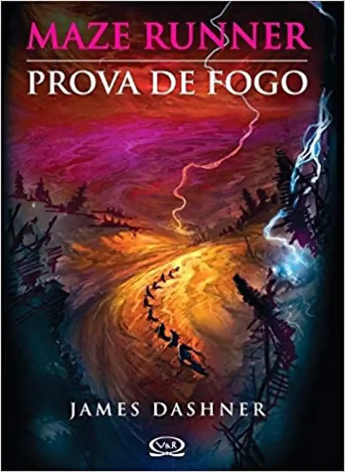 Capa do Livro Maze Runner - Prova de Fogo - Dashner James