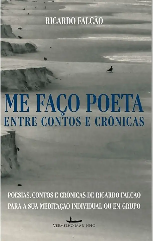 Capa do Livro Me faço poeta - Entre contos e crônicas - Falcão, Ricardo