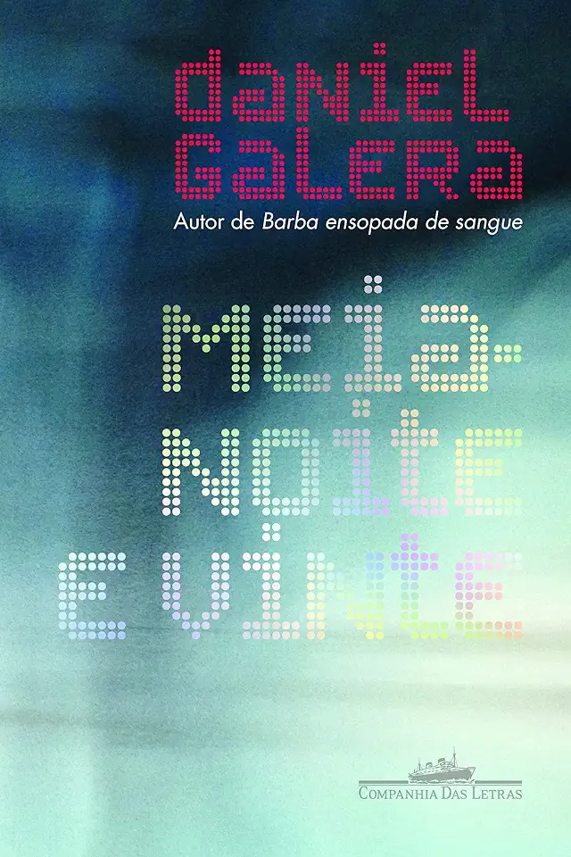 Capa do Livro Meia-noite e Vinte - Daniel Galera