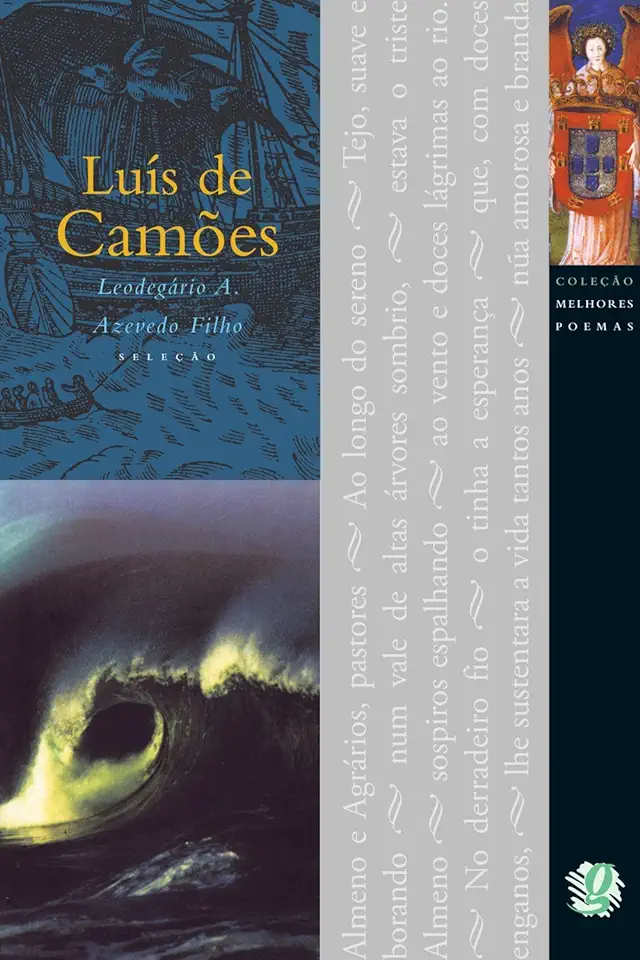 Capa do Livro Melhores Poemas - Luís de Camões