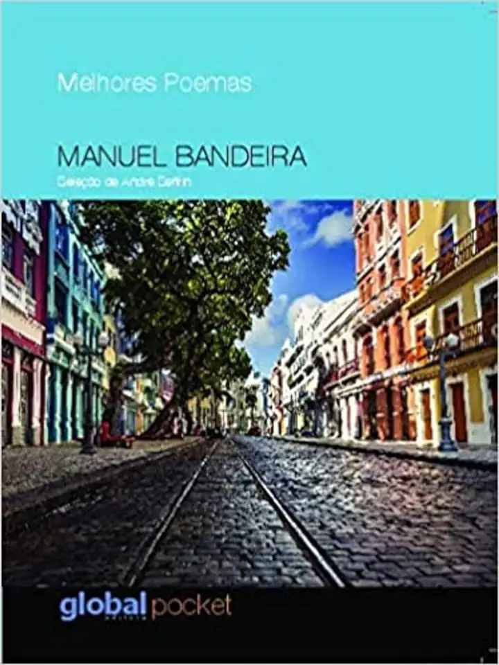 Capa do Livro Melhores Poemas - Manuel Bandeira