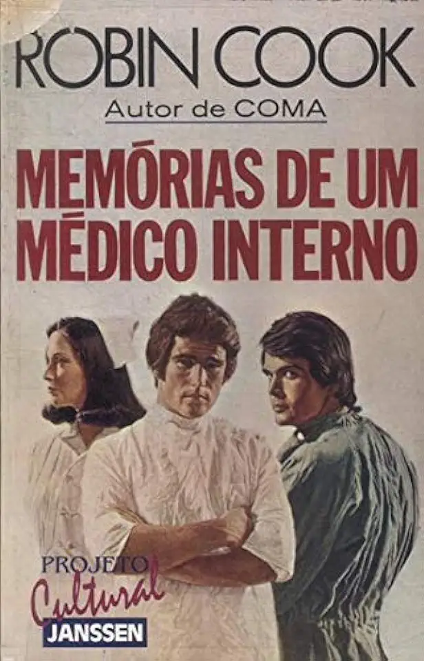 Capa do Livro Memórias de um Médico Interno - Robin Cook