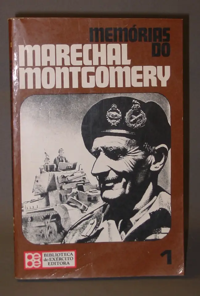 Capa do Livro Memórias do Marechal Montgomery - Bernard Law