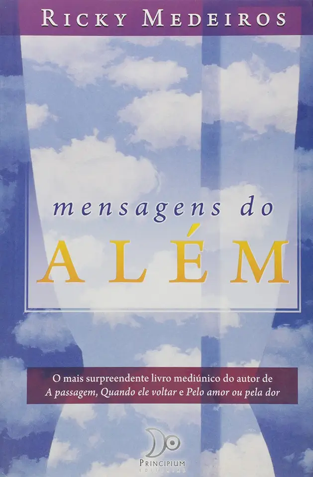 Capa do Livro Mensagens do Além - Ricky Medeiros