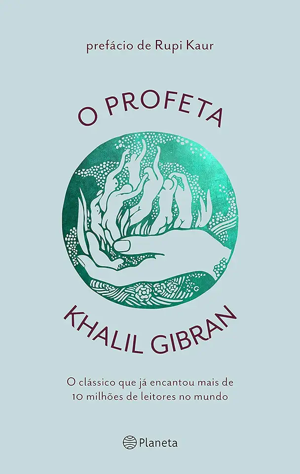 Capa do Livro Mensagens Espirituais - Kahlil Gibran