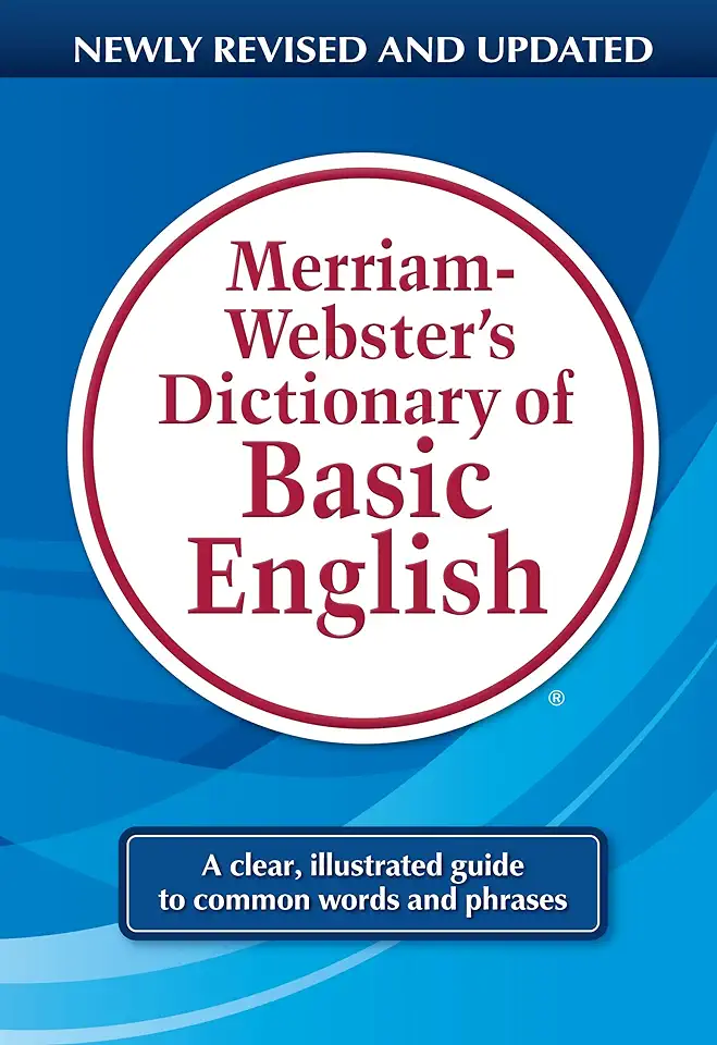 Capa do Livro Merriam Websters Dictionary of Basic English - Merriam Webster