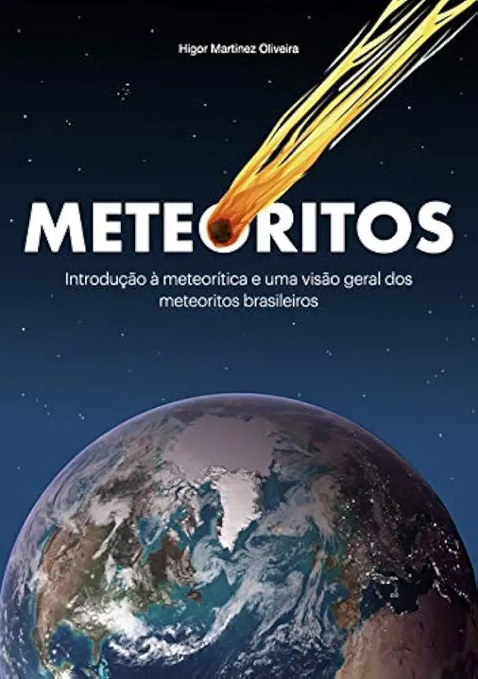 Capa do Livro Meteoritos - Higor Martinez Oliveira