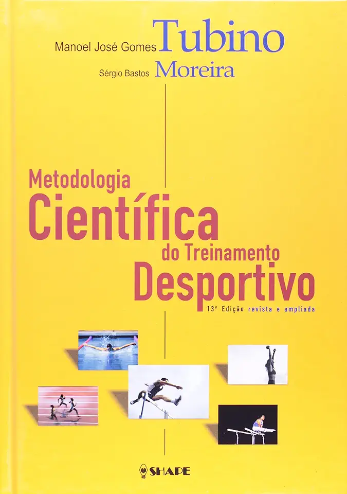 Capa do Livro Metodologia Científica do Treinamento Desportivo - Gomes Tubino