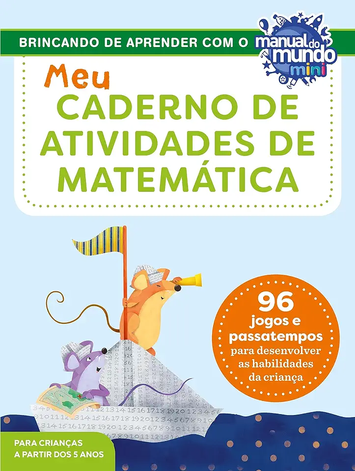 Capa do Livro Meu caderno de atividades de matemática - Brown, Keri