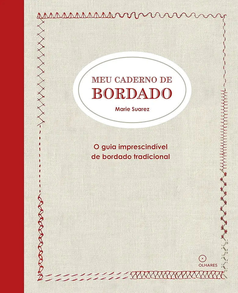 Capa do Livro Meu caderno de Bordado - Marie