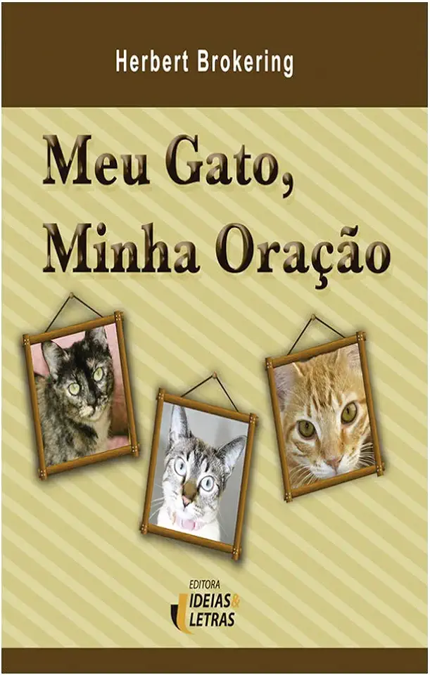 Capa do Livro Meu Gato Minha Oração - Herbert Brokering