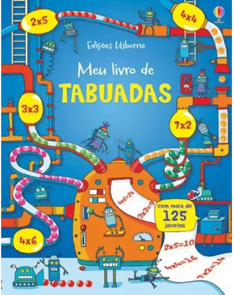 Capa do Livro Meu Livro de Tabuadas. Brincar e Aprender - Dickins Rosie