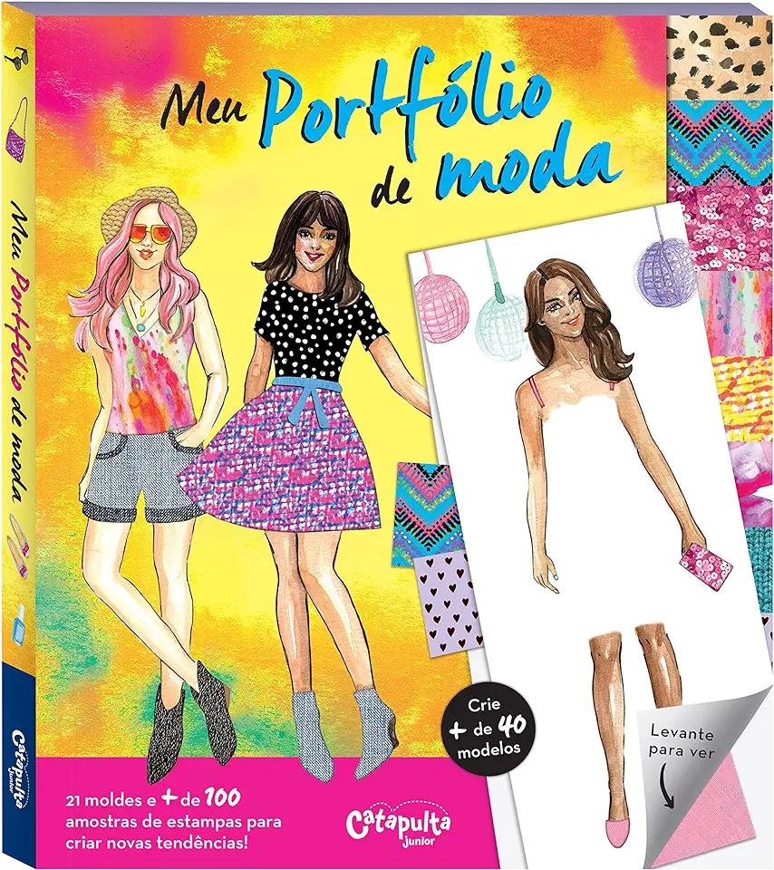 Capa do Livro Meu Portifólio de Moda - Catapulta