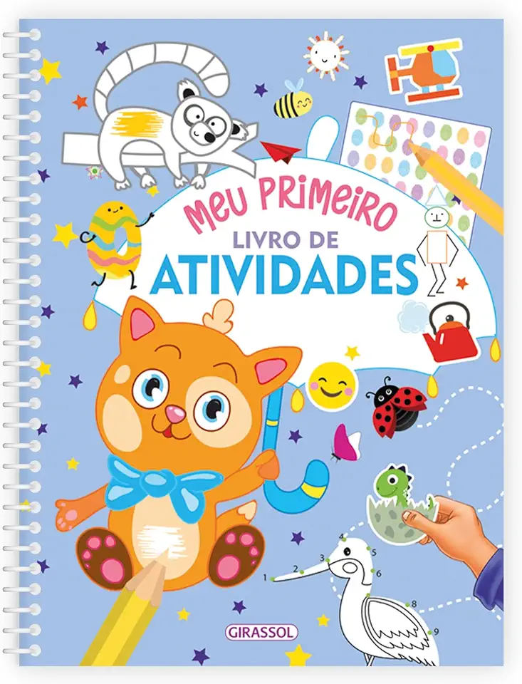 Capa do Livro Meu Primeiro Livro De Atividades - Brijibasi Art Press Limited