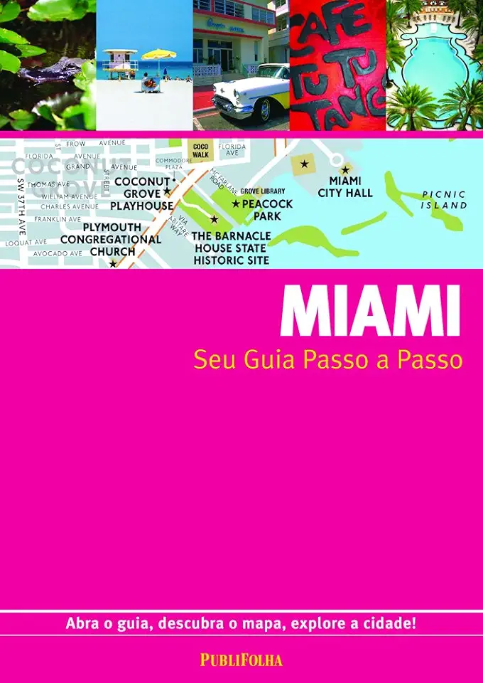 Capa do Livro MIAMI - SEU GUIA PASSO A PASSO - Publifolha