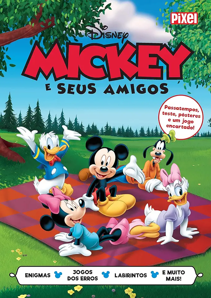 Capa do Livro Mickey e seus amigos - Livrão - Disney