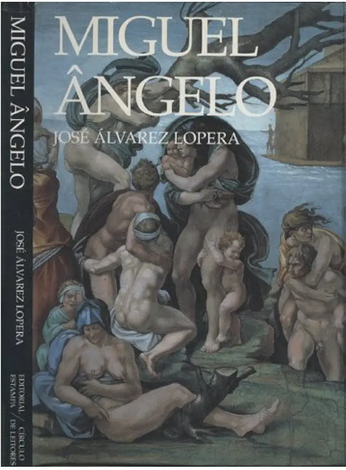 Capa do Livro Miguel Ângelo - José Álvarez Lopera