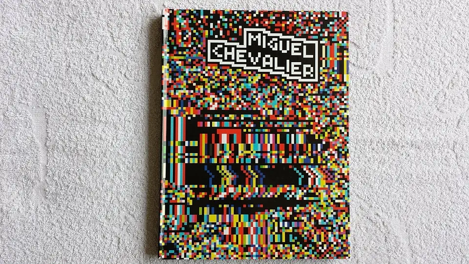 Capa do Livro Miguel Chevalier. Power Pixels - Miguel Chevalier