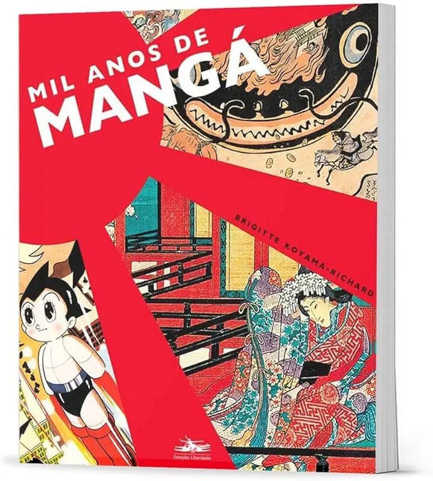 Capa do Livro Mil Anos de Mangá - Brigitte Koyama-richard