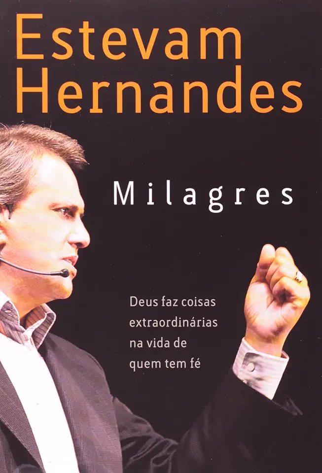 Capa do Livro Milagres - Estevam Hernandes