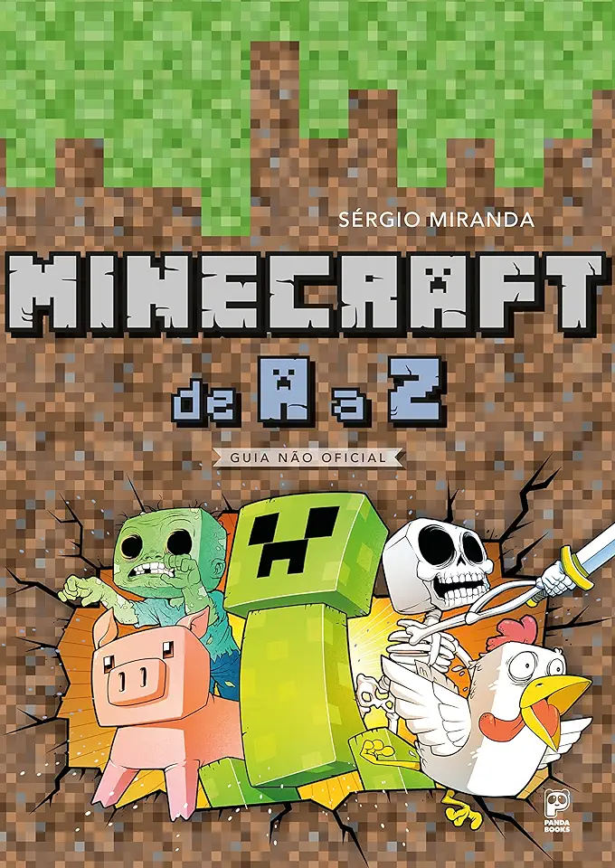 Capa do Livro Minecraft de A a Z - Sérgio Miranda