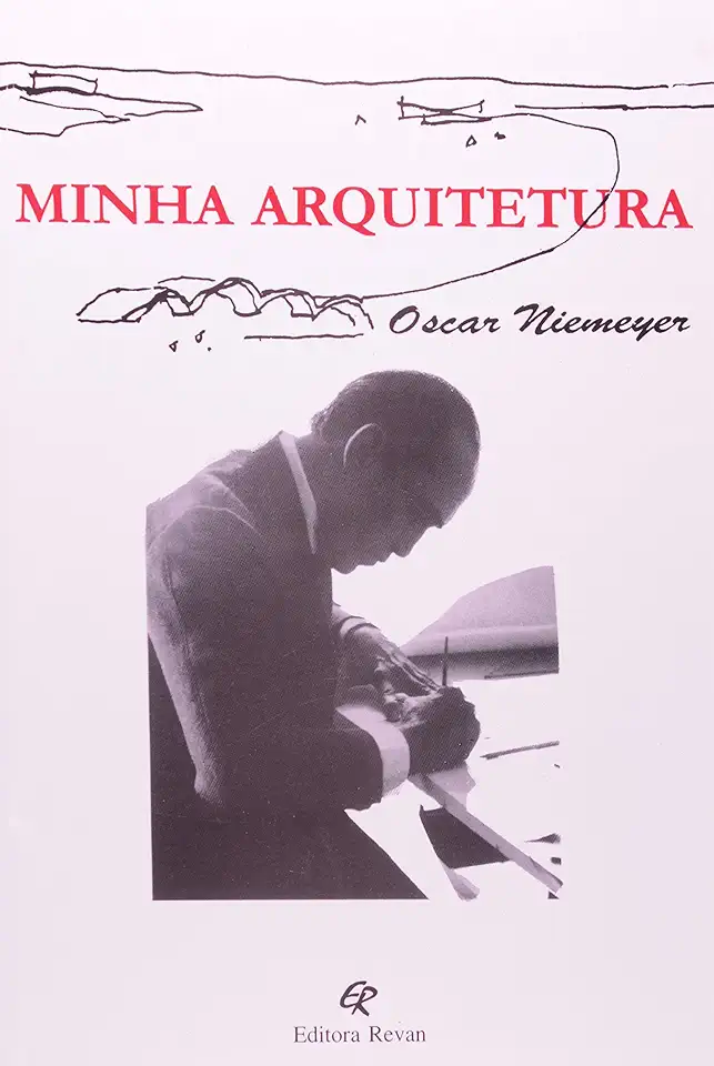 Capa do Livro Minha Arquitetura - Oscar Niemeyer