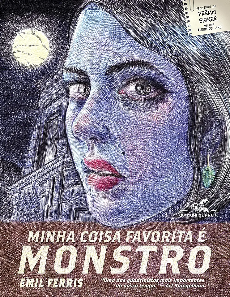 Capa do Livro Minha Coisa Favorita é Monstro - Emil Ferris