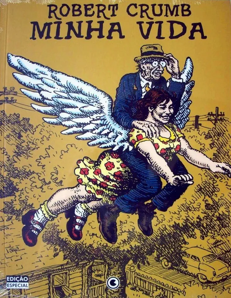 Capa do Livro Minha Vida - Robert Crumb