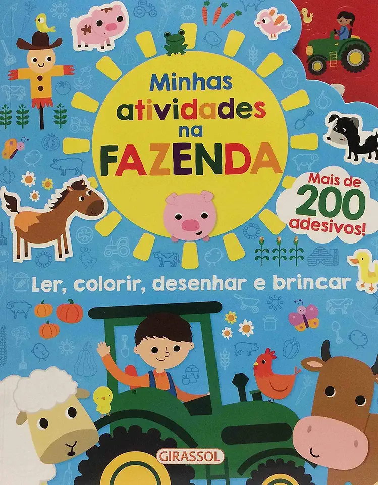 Capa do Livro Minhas Atividades na Fazenda - Parragon