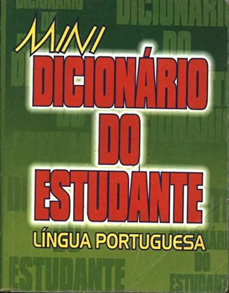 Capa do Livro Mini Dicionário do Estudante - Língua Portuguesa - J. Ribeiro de Almeida