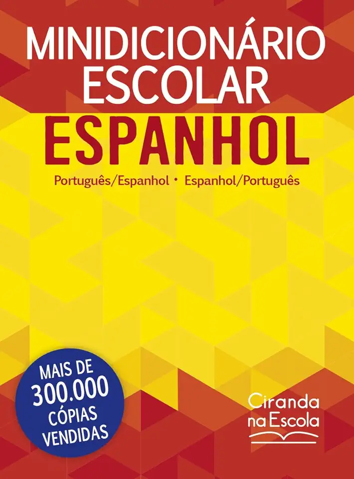 Capa do Livro Mini Dicionário Espanhol - Ciranda Cultural