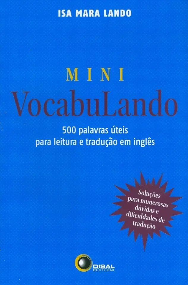 Capa do Livro MINI VOCABULANDO - LANDO, ISA MARIA