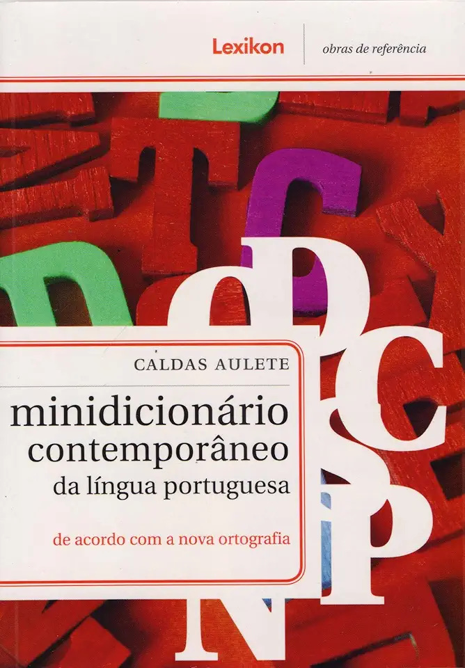 Capa do Livro Minidicionário Contemporâneo da Língua Portuguesa - Caldas Aulete