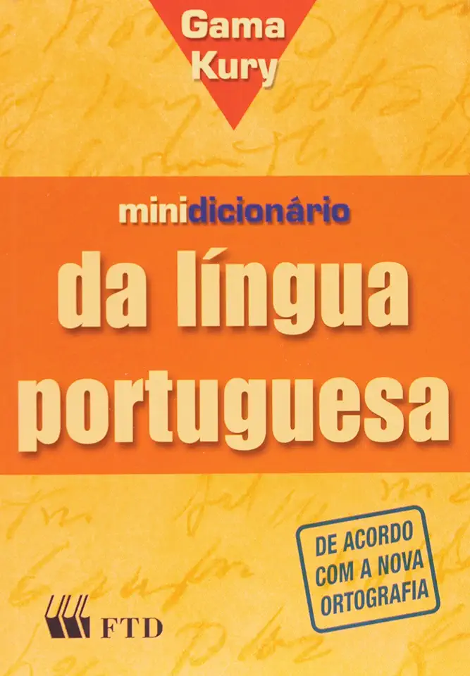 Capa do Livro Minidicionario da Língua Portuguesa - Gama Kury