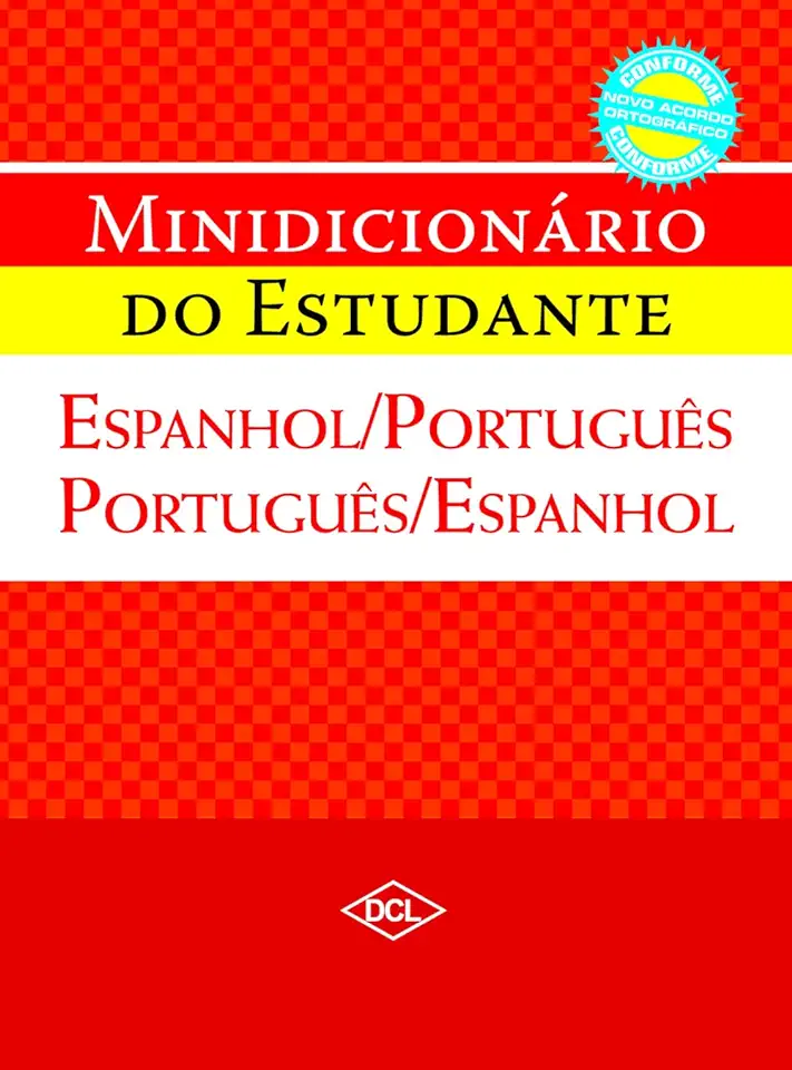 Capa do Livro MINIDICIONARIO DO ESTUDANTE - ESPANHOL/PORTUGUES - DCL