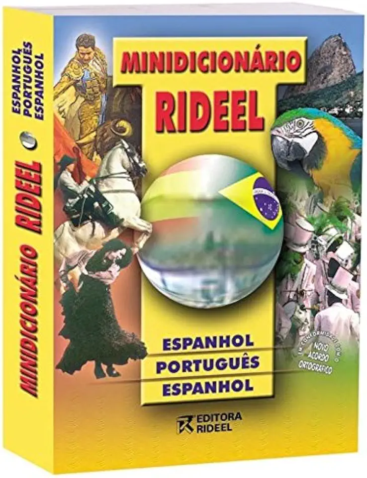 Capa do Livro Minidicionário Espanhol Português Espanhol - Rideel