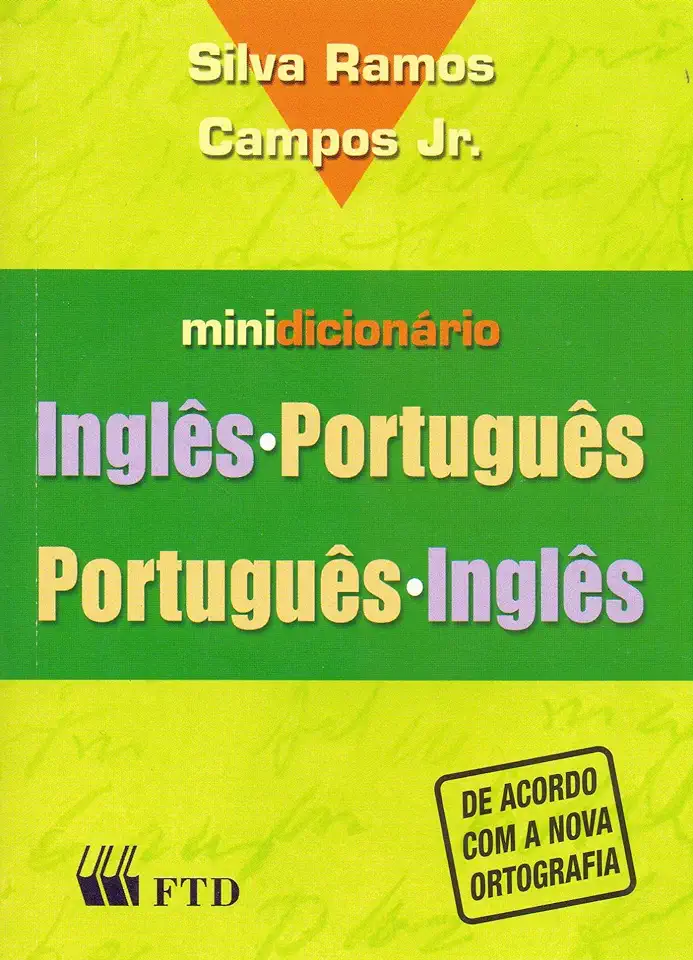 Capa do Livro Minidicionário Inglês-português / Português-inglês - Silva Ramos Campos Jr.