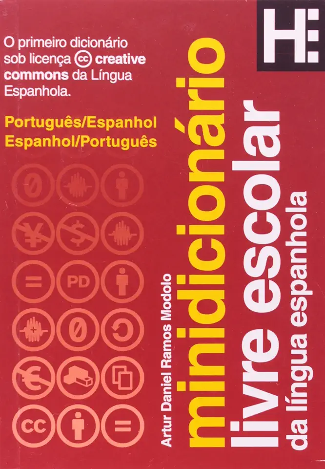 Capa do Livro Minidicionário livre escolar da língua espanhola - Artur Daniel Ramos Modolo