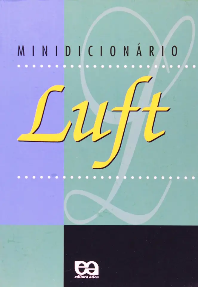 Capa do Livro Minidicionário Luft - Celso Pedro Luft