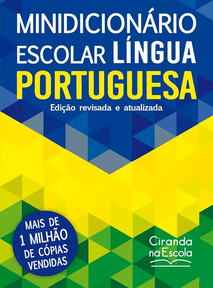 Capa do Livro Minidicionario Portugues - Ciranda Cultural